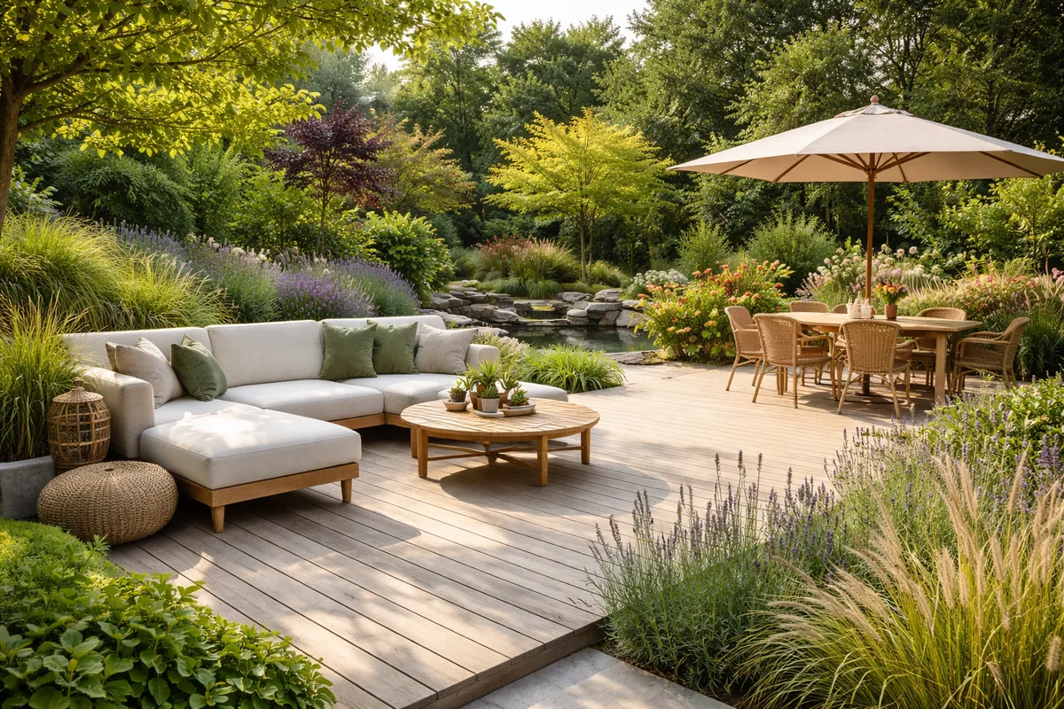 Comment rénover une terrasse pour l'intégrer harmonieusement à votre jardin