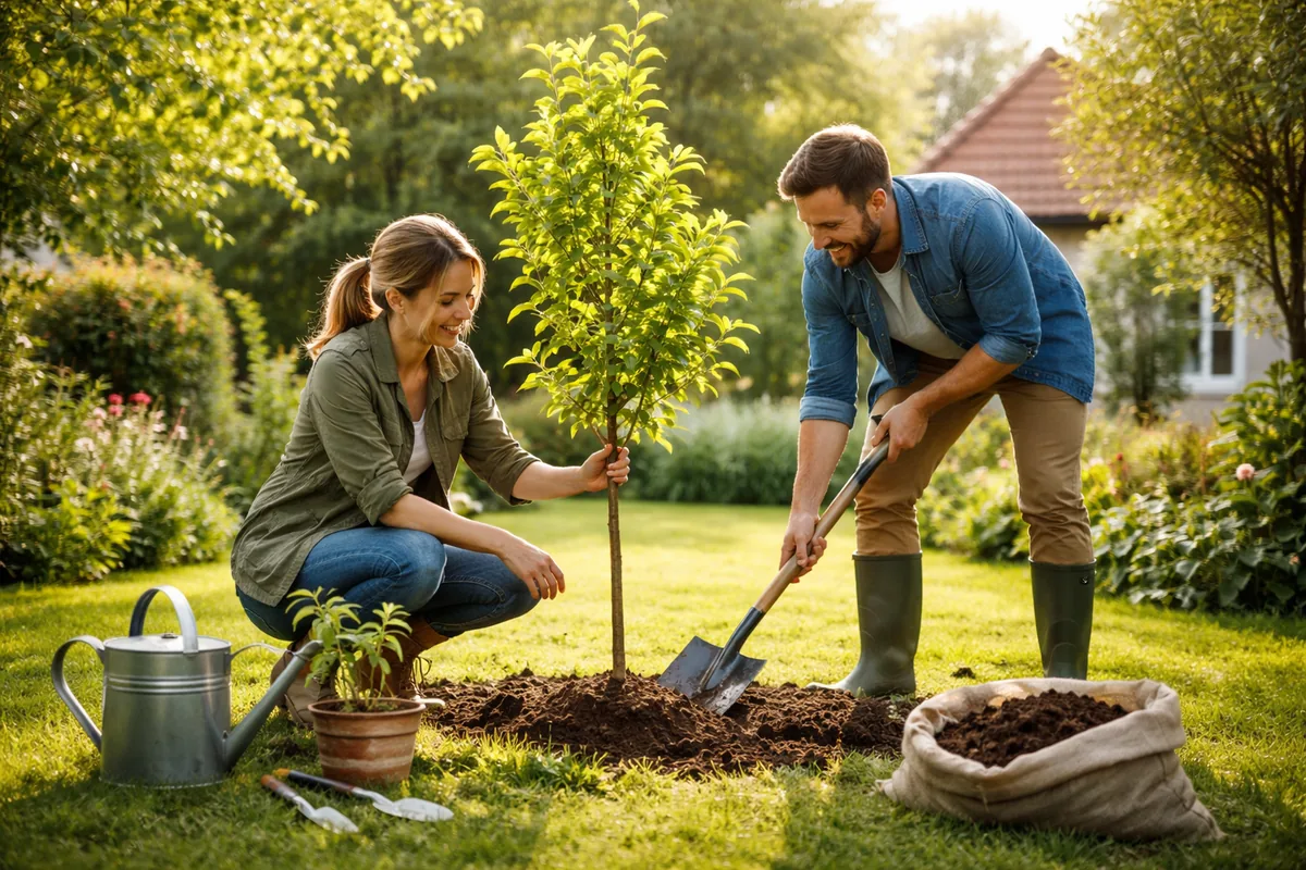 Quand est-il préférable de planter des arbres dans son jardin